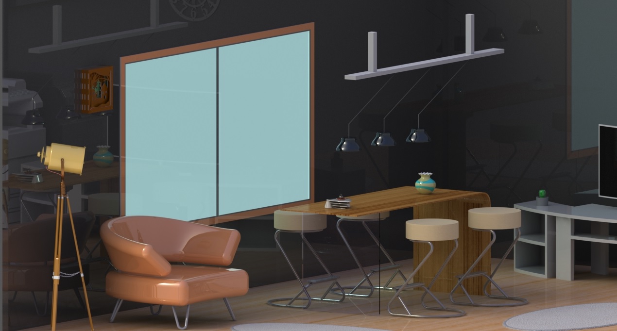 现代化办公空间